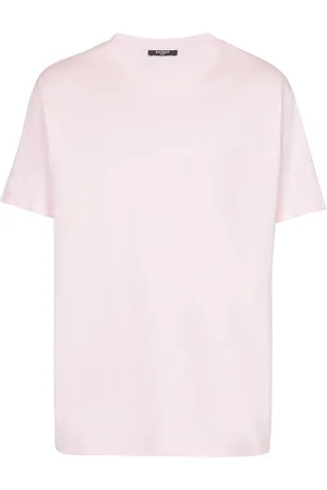 Balmain T-Shirt mit Logo-Stickerei