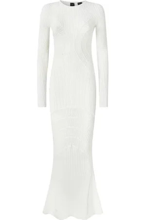 Pinko Geripptes Strickkleid