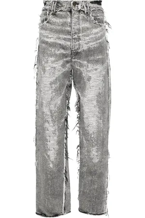 Taakk Straight-Leg-Jeans im Distressed-Look
