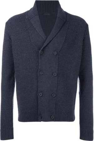 Ermenegildo Zegna Doppelreihiger Woll-Cardigan