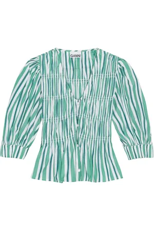 Ganni Gestreifte Bluse