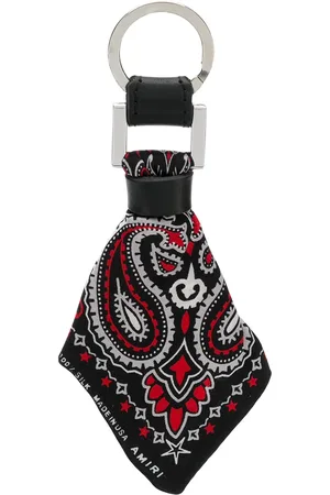 AMIRI Schlüsselanhänger mit Seiden-Bandana