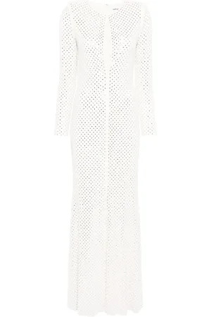 Self-Portrait Maxikleid mit Strass