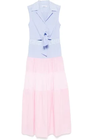 Manuel Ritz Gestreiftes Maxikleid