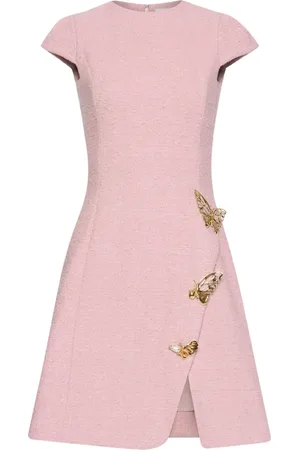 Oscar de la Renta Kleid aus Tweed