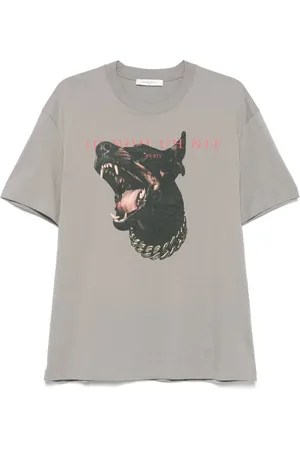 Ih Nom Uh Nit T-Shirt mit Hunde-Print