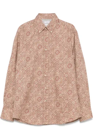Brunello Cucinelli Hemd mit Paisleymuster