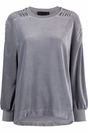 Alberta Ferretti Sweatshirt aus Samt