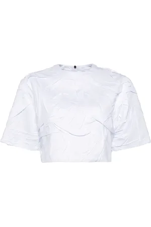Msgm Plissiertes T-Shirt