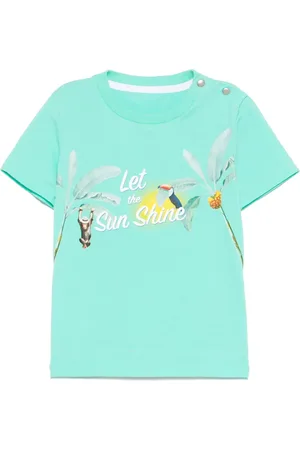 Lapin House T-Shirt mit Slogan-Print