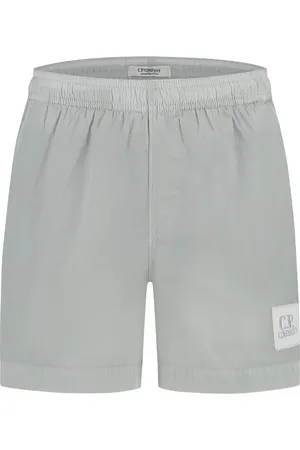C.P. Company Badeshorts mit Logo-Patch