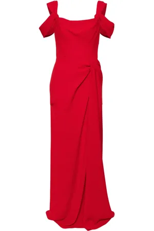 Carolina Herrera Kleid mit Knotendetail