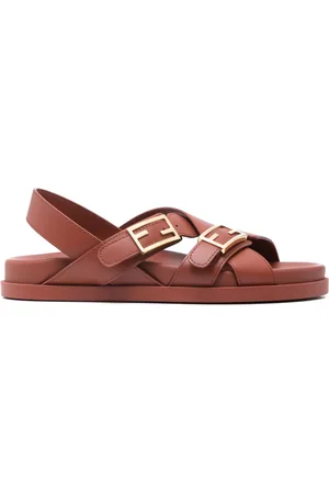 Fendi Sandalen aus Leder