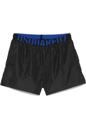 Dsquared2 Badeshorts mit Logo-Bund