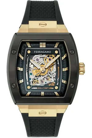 Salvatore Ferragamo F-80 Tonneau Skeleton 42mm