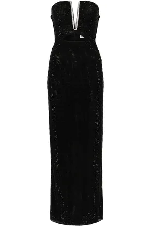Self-Portrait Maxikleid mit Strass