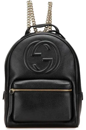 Gucci 2016-2025 Soho Chain Rucksack aus Leder