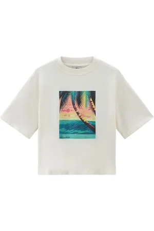 Woolrich T-Shirt mit grafischem Print