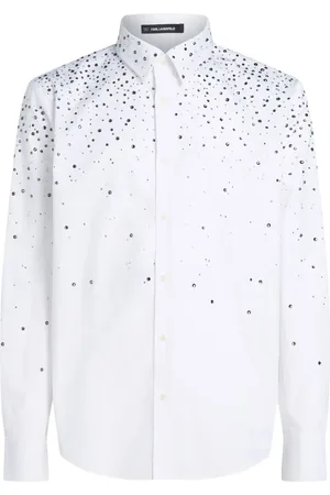 Karl Lagerfeld Hemd mit Strass