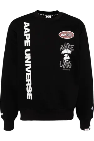 A Bathing Ape Sweatshirt mit Logo-Print