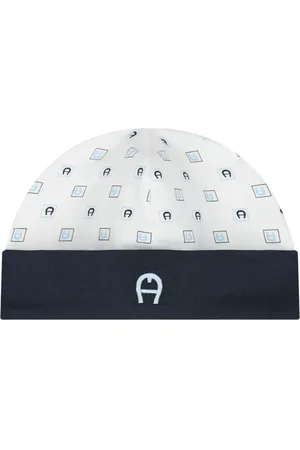 Aigner Beanie mit Logo-Stickerei