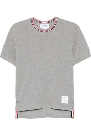 Thom Browne T-Shirt mit RWB-Streifen
