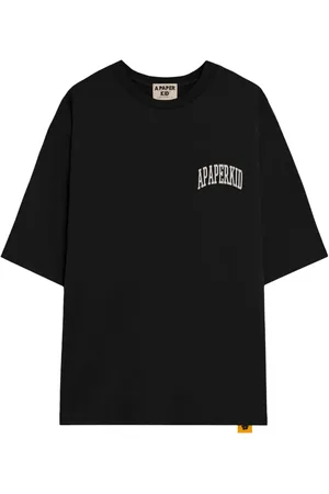 A PAPER KID T-Shirt mit Logo-Print
