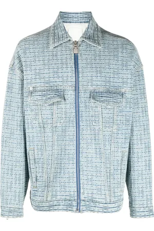 Givenchy Jeansjacke mit 4G-Prägung
