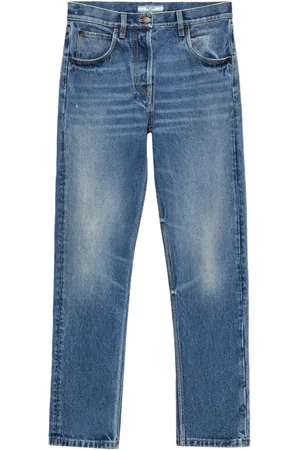 Prada Cotton straight-leg jeans