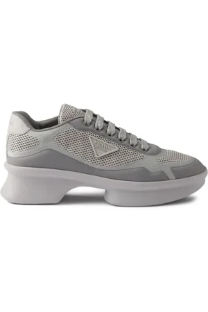 Prada Sneakers mit Plateausohle
