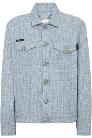 Philipp Plein Kurze Tweed-Jacke
