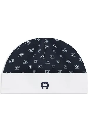 Aigner Beanie mit Logo-Stickerei