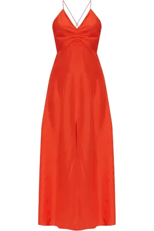 FORTE FORTE Maxikleid aus Satin