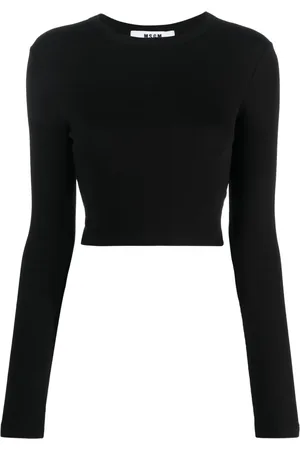Msgm Klassisches Cropped-T-Shirt