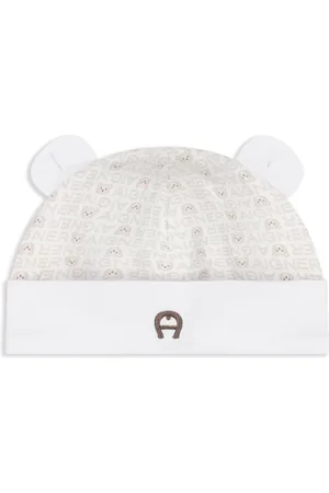 Aigner Beanie mit Teddy-Print