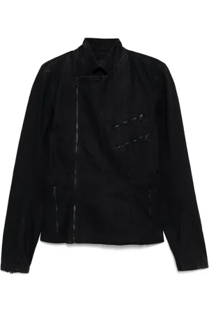 P.L.N. Bikerjacke im Jeans-Look