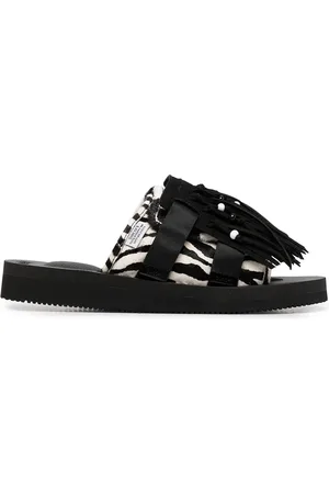 SUICOKE Moto-VHL Sandalen mit Fransen