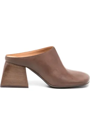 UMA WANG Mules mit Schmucksteinen 70mm
