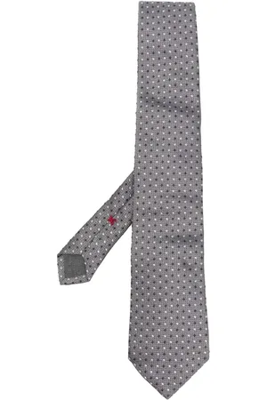 Brunello Cucinelli Seidenkrawatte mit Polka Dots