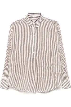 Brunello Cucinelli Gestreiftes Hemd