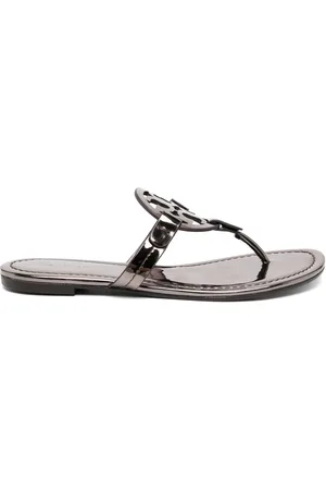 Tory Burch Miller Metallic-Sandalen