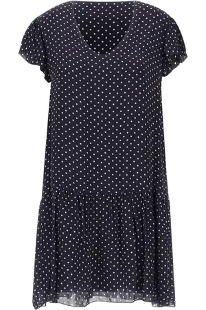 Kaos Midikleid mit Polka Dots