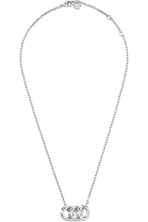 Philipp Plein Halskette mit drei Ringen