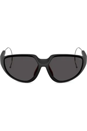 Moncler Sonnenbrille mit Logo-Print