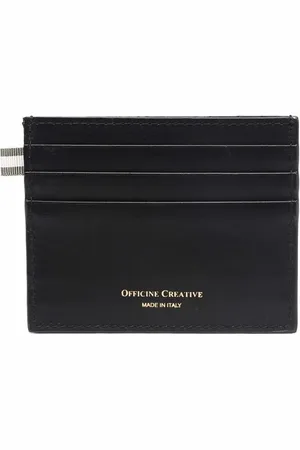 Officine creative Boudin Kartenetui mit Logo-Prägung