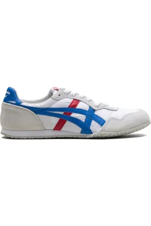 Onitsuka Tiger Serrano "White/Directoire Blue/Red" Sneakers