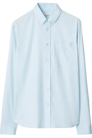 Burberry Hemd mit Logo-Stickerei