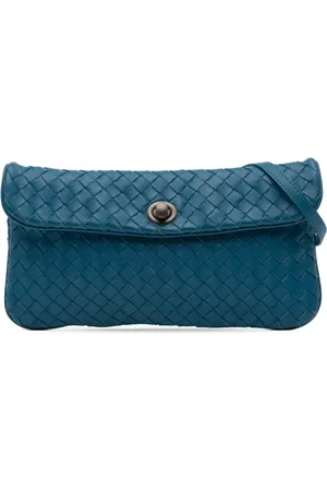 Bottega Veneta 2010 Mini Nappa Intrecciato Turn Lock crossbody bag