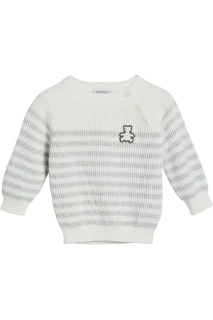 Brunello Cucinelli Gestreifter Pullover
