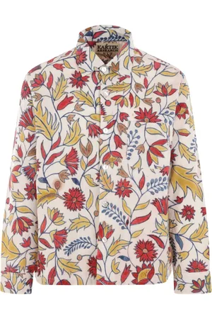 Kartik Research Hemd mit Blumen-Print